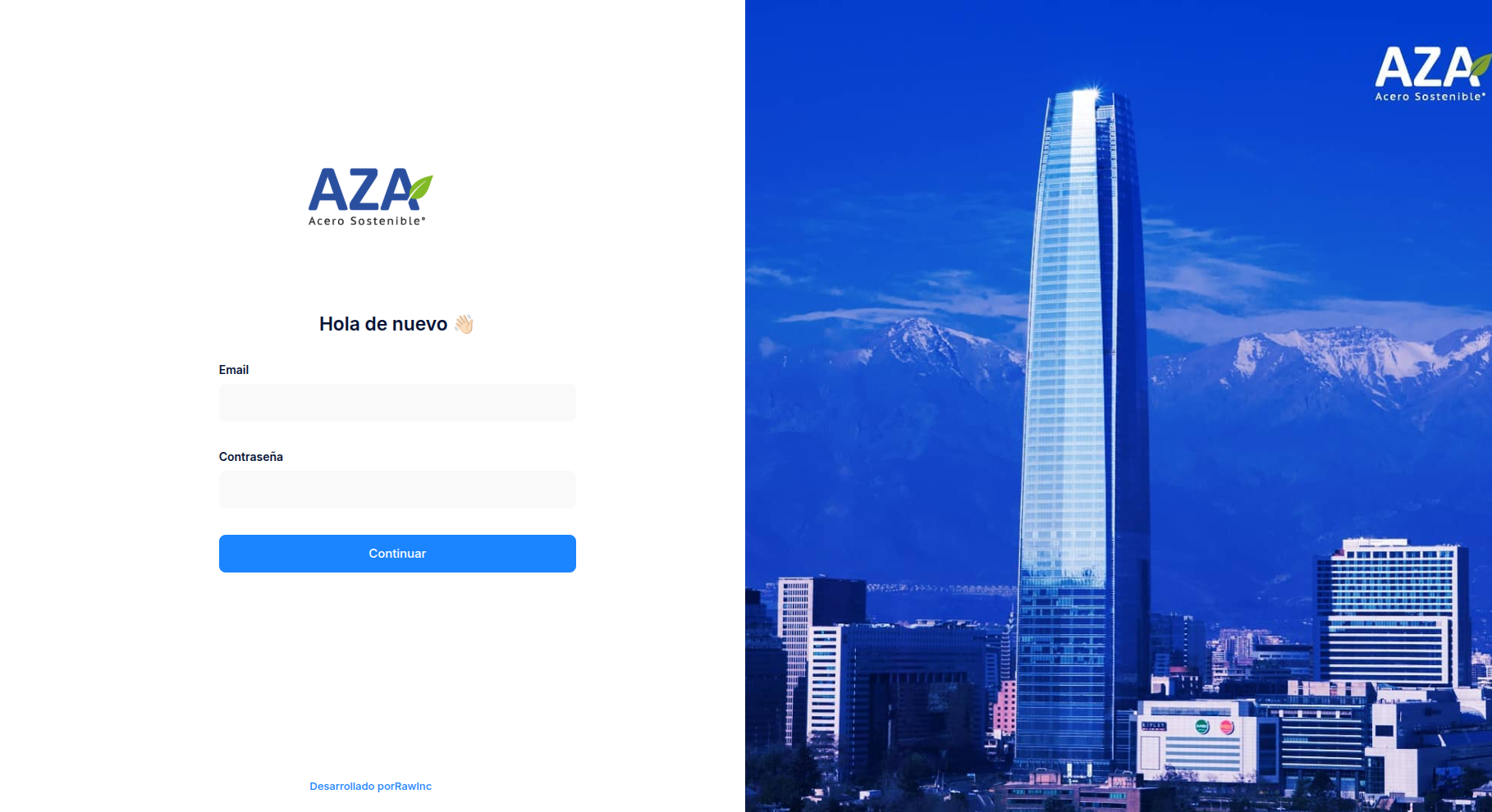 AZA Aceros Planificación